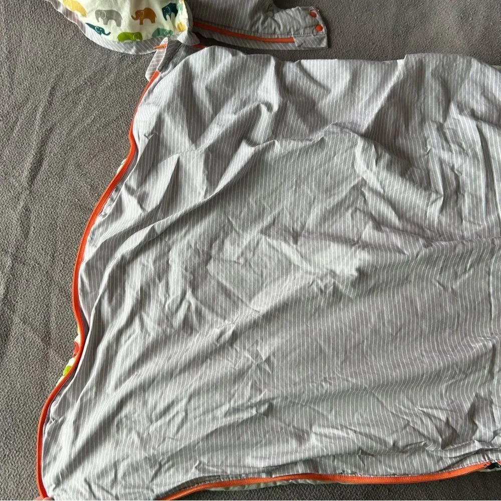 Nini & Pumpkin Elephant Moon Cocoon Cotton Sleep Sack 3-36 Months